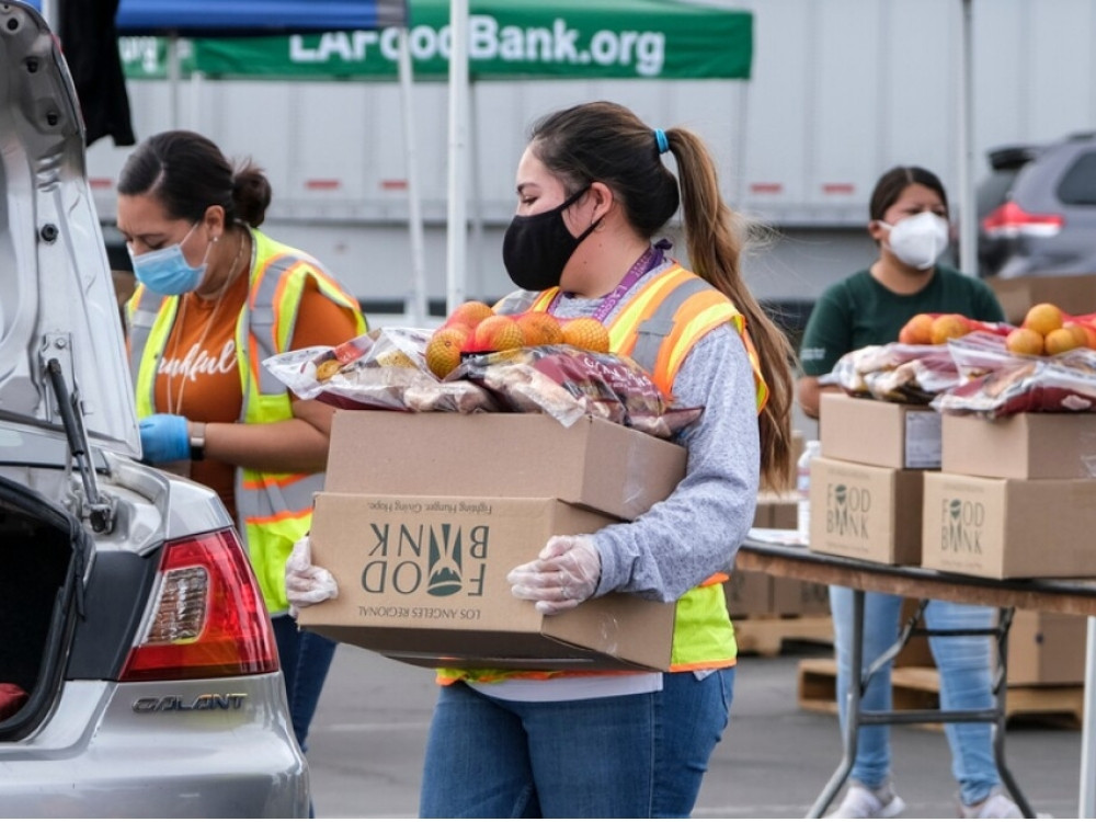 Food relief reaching families